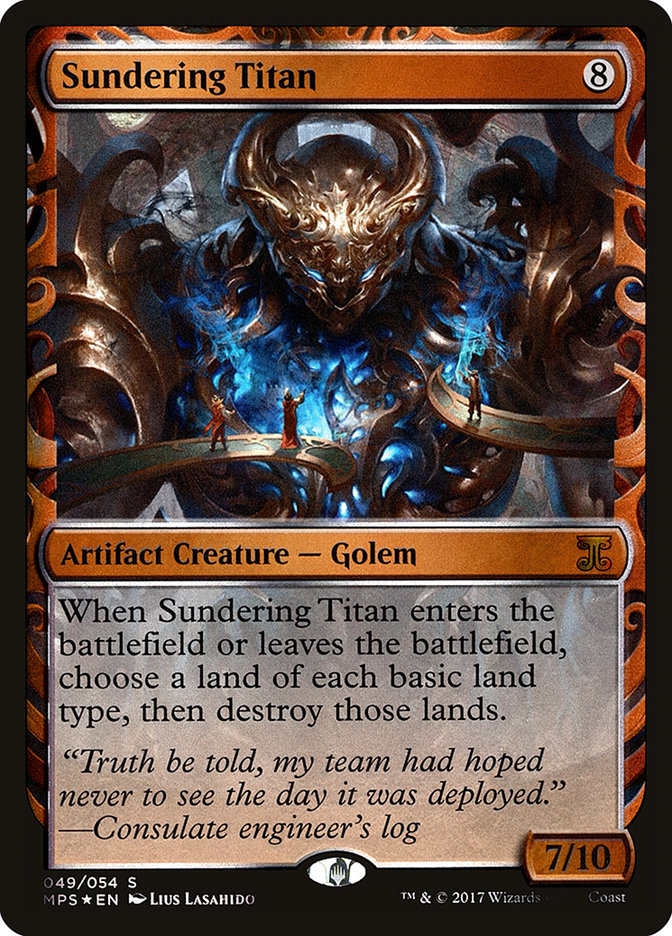 隔離するタイタン／Sundering Titan - MTGフレーバーテキストwiki